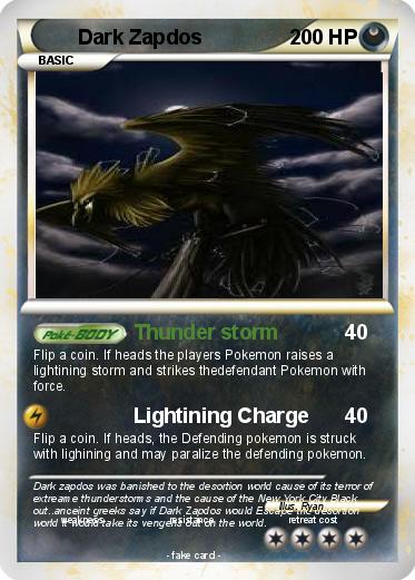 Pokemon Dark Zapdos