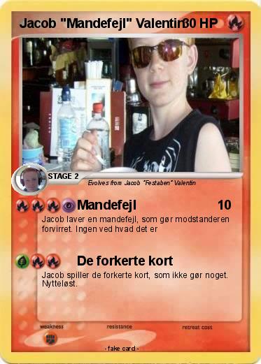 Pokemon Jacob "Mandefejl" Valentin