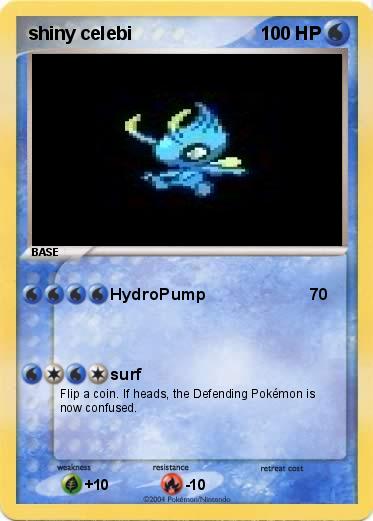 Pokemon shiny celebi