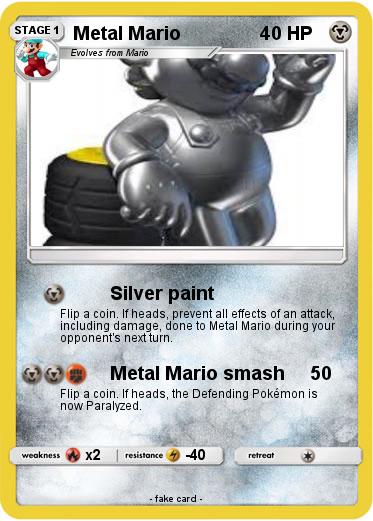 Pokemon Metal Mario
