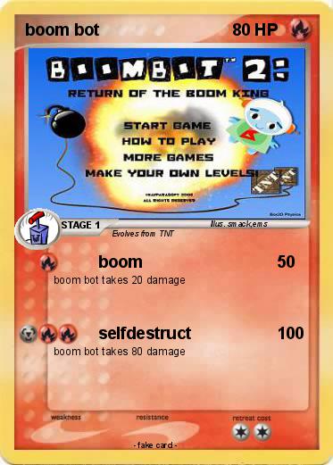 Pokemon boom bot