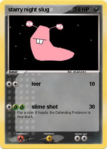 Pokemon starry night slug