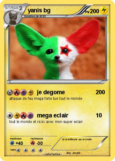 Pokemon yanis bg