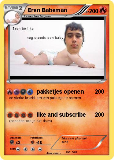 Pokemon Eren Babeman
