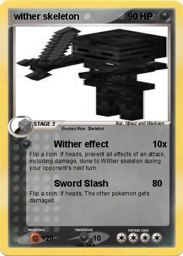 Pokemon wither skeleton