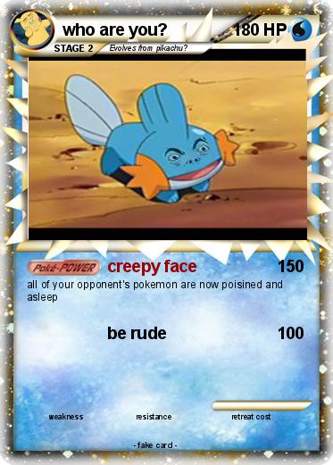 Pokemon who are you?