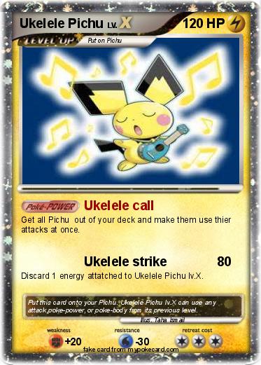 Pokemon Ukelele Pichu