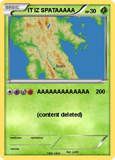 Pokemon IT IZ SPATAAAAA