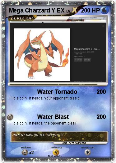 Pokemon Mega Charzard Y EX
