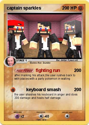 Pokemon captain sparkles