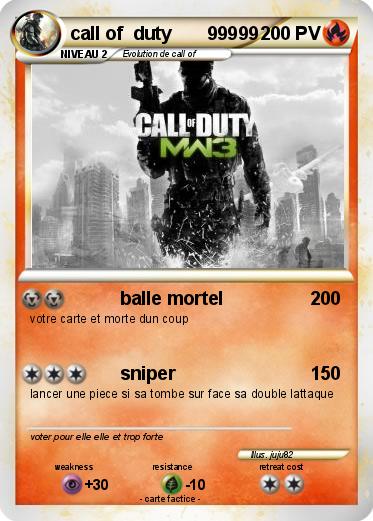 Pokemon call of  duty       99999