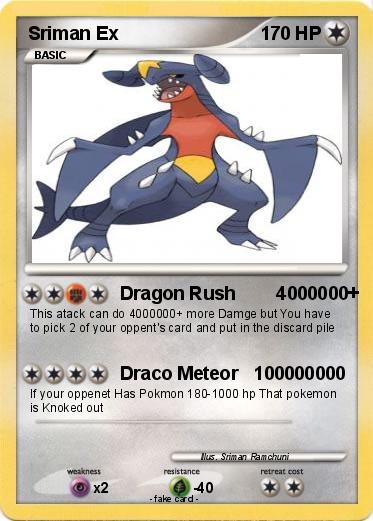 Pokemon Sriman Ex