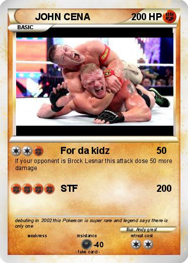 Pokemon JOHN CENA