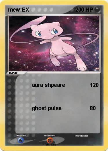 Pokemon mew:EX