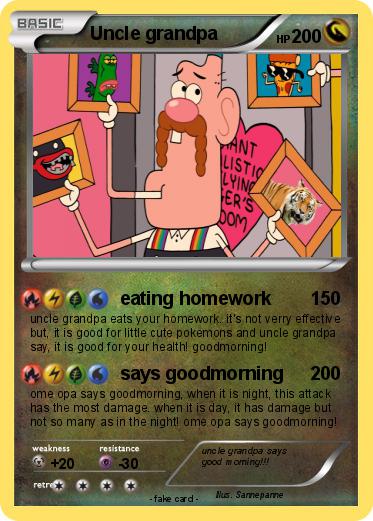 Pokemon Uncle grandpa