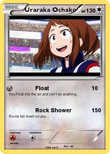 Pokemon Uraraka Ochako