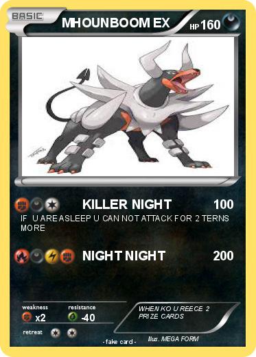 Pokemon MHOUNBOOM EX