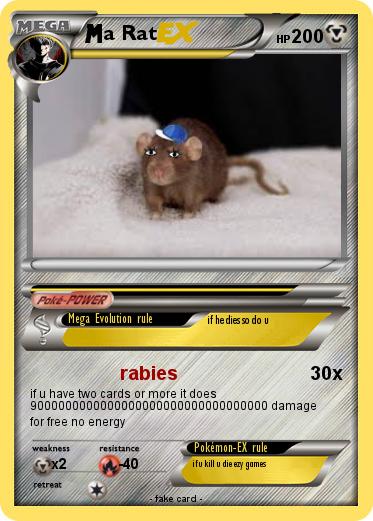 Pokemon a Rat