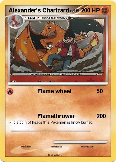 Pokemon Alexander's Charizard