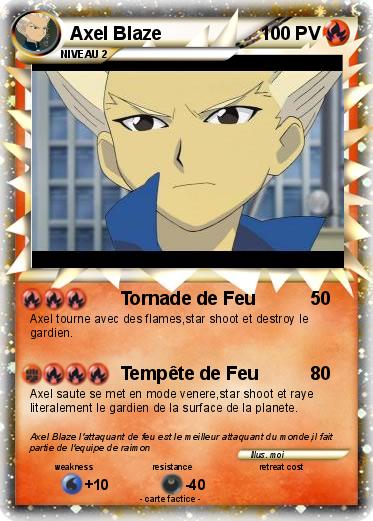 Pokemon Axel Blaze