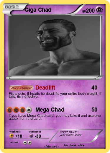 Pokemon Giga Chad