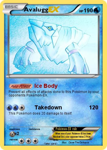 Pokemon Avalugg
