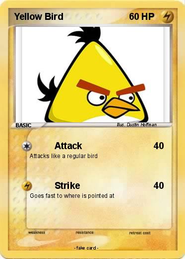 Pokemon Yellow Bird