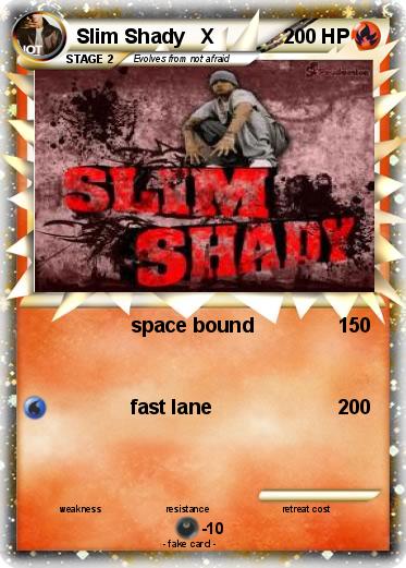 Pokemon Slim Shady   X