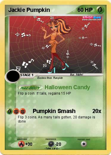 Pokemon Jackie Pumpkin