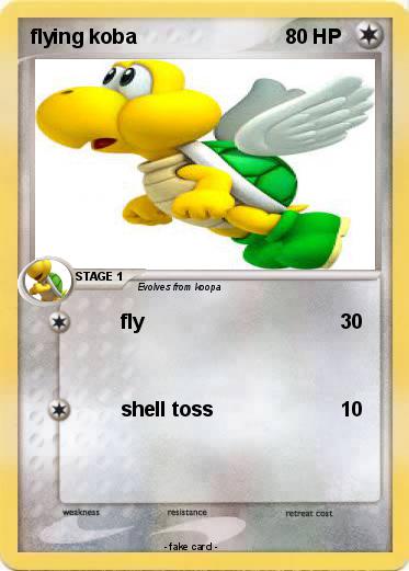 Pokemon flying koba