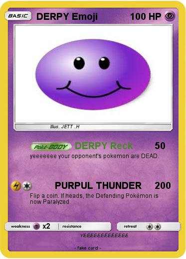 Pokemon DERPY Emoji