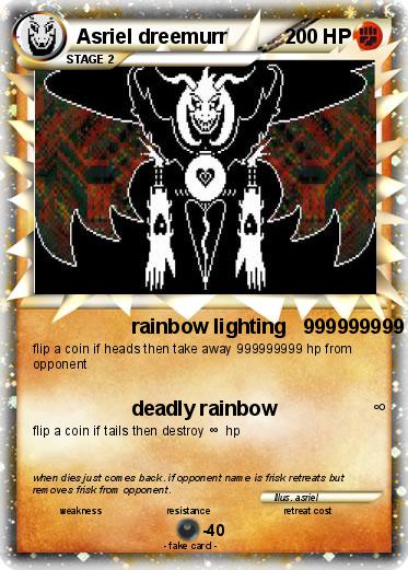 Pokemon Asriel dreemurr