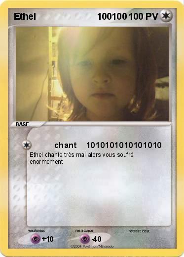 Pokemon Ethel                        100100