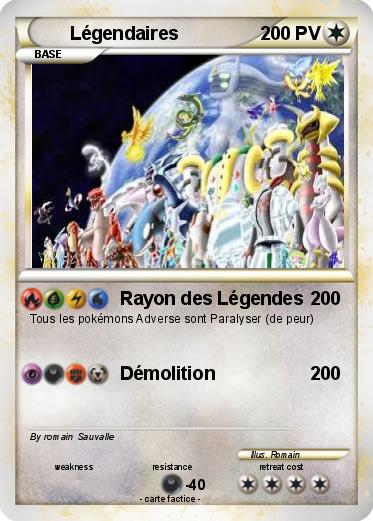 Pokemon Légendaires