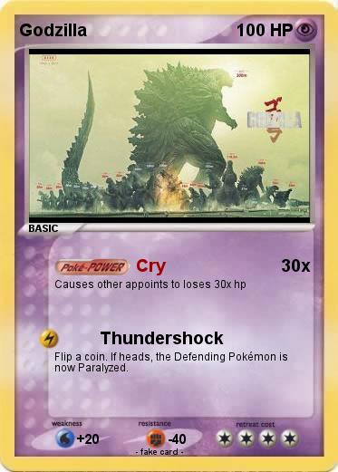 Pokemon Godzilla