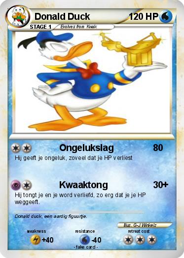 Pokemon Donald Duck