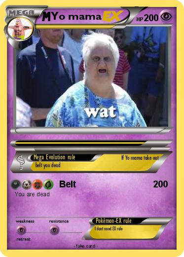 Pokemon Yo mama