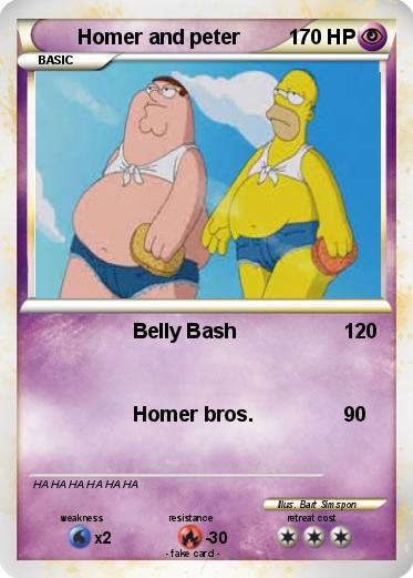 Pokemon Homer and peter