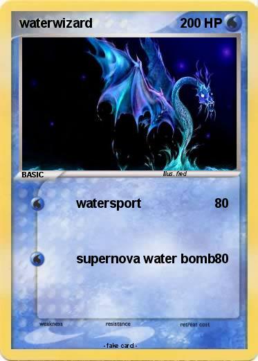 Pokemon waterwizard