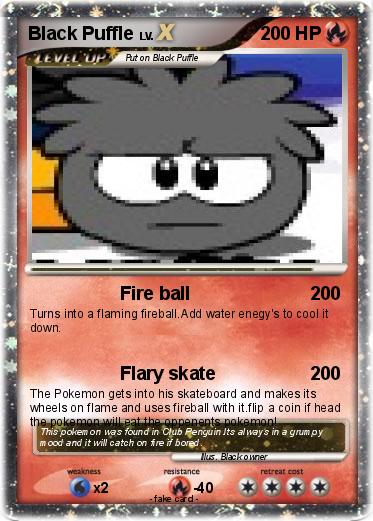 Pokemon Black Puffle