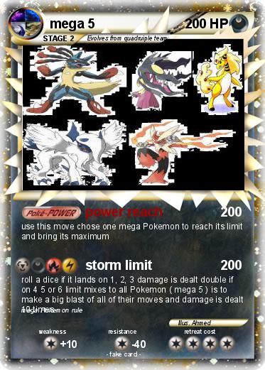Pokemon mega 5