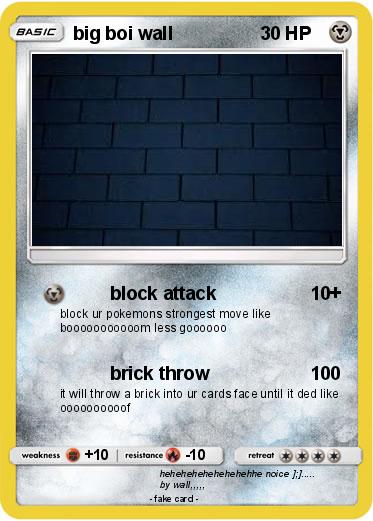Pokemon big boi wall