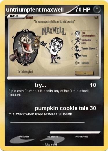 Pokemon untriumpfent maxwell