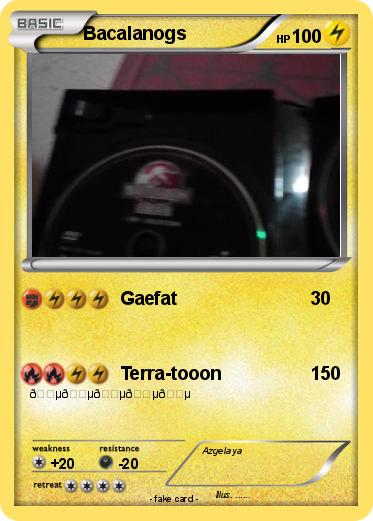 Pokemon Bacalanogs