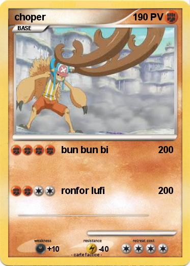 Pokemon choper