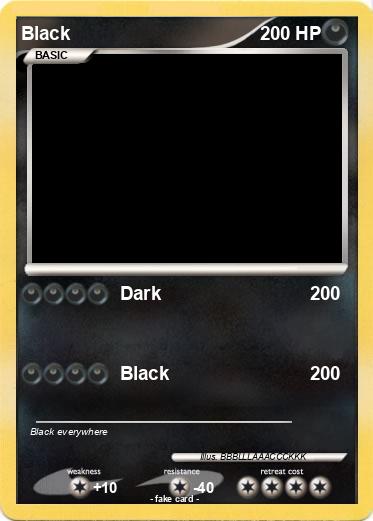 Pokemon Black
