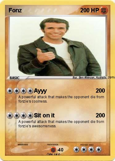 Pokemon Fonz