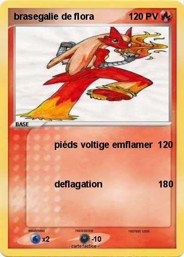 Pokemon brasegalie de flora