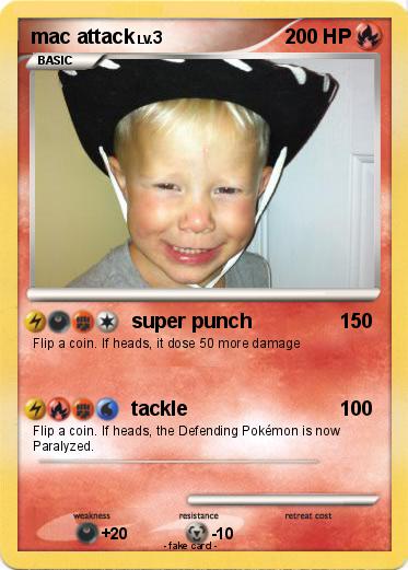 Pokemon mac attack