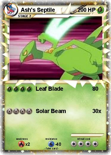Pokemon Ash's Septile